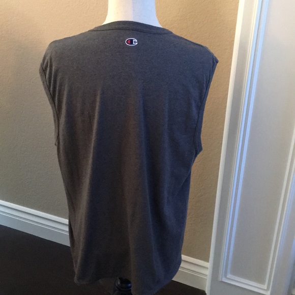 Champion gray muscle tee NWOT - Picture 2 of 6